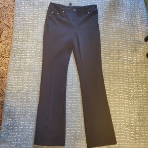 ❤️❤️❤️ Style & Co. Dark Gray/black Wide Leg Pants